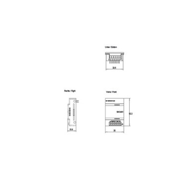SIMATIC S7-200 SMART CM 01 RS485 9 pôles D-sous-pointe soutient le port libre 6ES72885CM010AA0