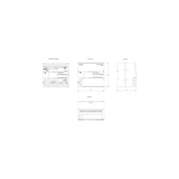 Le processeur SMART de Siemens SIMATIC S7-200 SR30 est un processeur standard AC / DC / relais 6ES72881SR300AA1