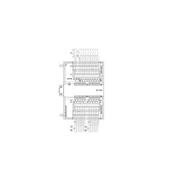 SIMATIC S7-200 SMART Digital I/O SM DR32 16DI/16DO 16 DI 24 V DC Sink/Source 16 DO relais 2 A Originale