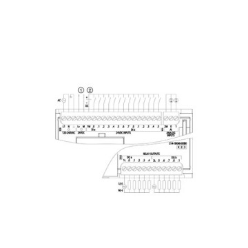 100% AC Drive SIMATIC S7 1200 CPU 1214C CPU compact avec relais à courant continu 6ES7214-1BG40-0XB0