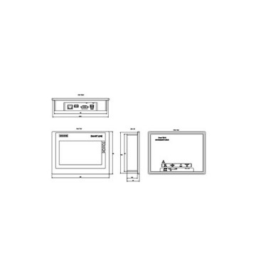 6AV6648-0CC11-3AX0 SIMATIC HMI SMART 700 IE V3 SMART Panel Opération tactile avec écran TFT large de 7 pouces