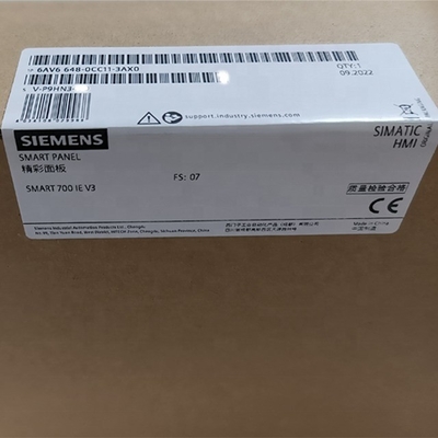 Écran tactile réseau Ethernet SIMATIC HMI Smart 700 IE V4 6AV6648-0DC11-3AX0 100% SIC CN d'origine