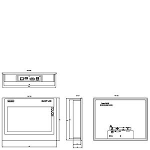 SIMATIC HMI SMART 1000 IE V3 Produit d'automatisation industrielle avec réseau Ethernet