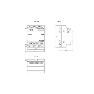 LOGO DM8 24 Module d'expansion 6ED1055-1CB00-0BA2 Interface de mémoire et de communication RS485