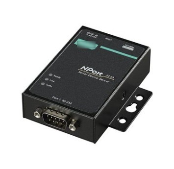 MOXA NPORT 5110 Taux de rachat élevé Serveur de réseautage de périphériques de port série RS-232/422/485