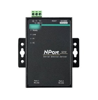 MOXA NPORT 5232 2 Port RS-232/422/485 Serveur de réseau de périphériques de port série pour le paiement Paypal