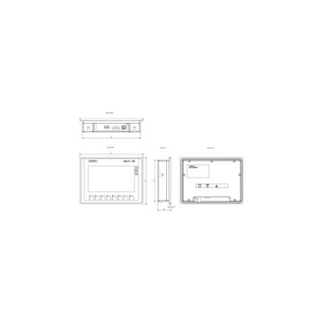 100% original SIMATIC touch pour Siemens HMI KTP700 version de base DP panneau mince 6AV21232GA030AX0