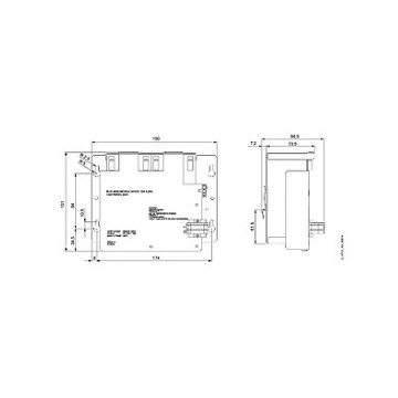 Module de batterie SITOP d'origine/24V/3.2AH Interface de communication Autre numéro d'E/S Autre