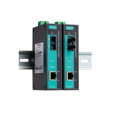 MOXA IMC-21A-M-ST de qualité industrielle 10/100BaseT X à 100BaseFX Photoconvertisseur pour MOXA