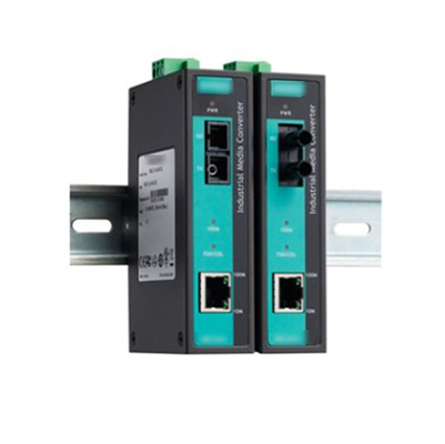 MOXA IMC-21A-M-ST de qualité industrielle 10/100BaseT X à 100BaseFX Photoconvertisseur pour MOXA