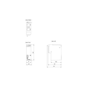 ET 200SP Adaptateur de bus Interface de communication Autre MODULE 6ES71936AR000AA0 BA 2XRJ45