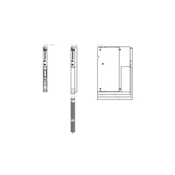 6ES7407-0DA02-0AA0 SIEMENS SIMATIC S7-400 L'alimentation électrique PS407 4 Une large plage UC 120/230V