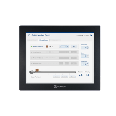 Siemens 10.1'' WVA LED HMI Quad-core RISC CPU CMT1107X pour le produit d'automatisation WEINVIEW