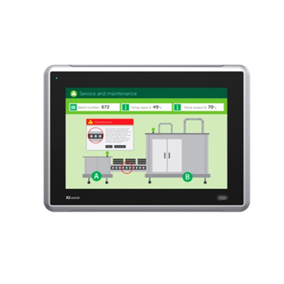 Écran tactile TFT-LCD le plus bas X2 Contrôle HMI de 12' avec iX Runtime et CODESYS Soft Control