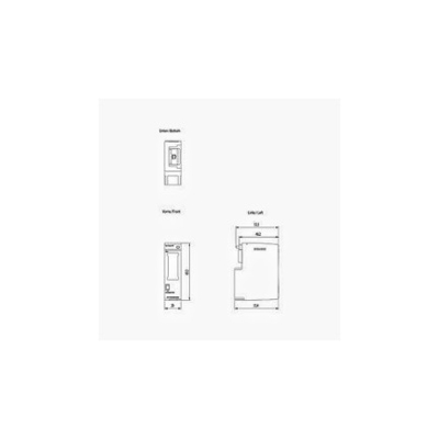 6ES7193-6AS00-0AA0 BusAdapter BA-SEND BA1XFC 1x Connexion rapide pour une connexion ET