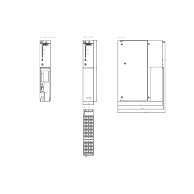 Siemens PLC S7-400 Module PS 405 10 A pour le terme FOB Expédition Automatisation industrielle