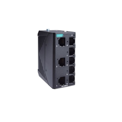 Commutateur Ethernet non géré à 8 ports de la série EDS-2008-EL pour accessoires informatiques industriels