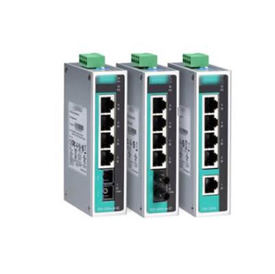 MOXA EDS-205A Commutateur Ethernet non géré à 5 ports pour l'automatisation industrielle du transport maritime