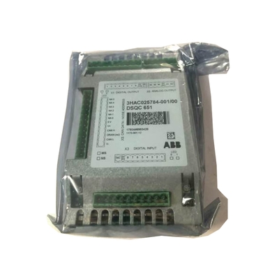 ABB 3HAC025784-001 Tableau analogique pour offres spéciales Parties de robots Niveau de protection IP54