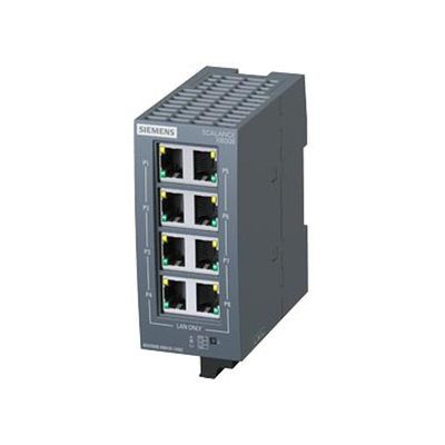 6GK5008-0BA10-1AB2 Siemens SCALANCE XB008 Commutateur Ethernet industriel non géré 100%