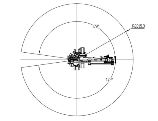 GBS50-K2220 50 kg Robot de palettisation d'empilement et solution à articulations multiples verticales à 4 axes