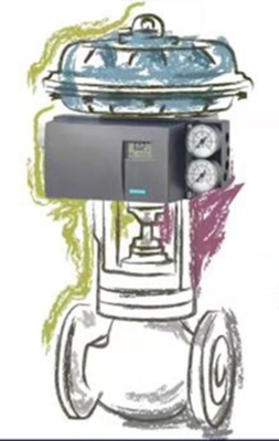 Positionneur électrique intelligent de soupape pour Siemens SIPART PS2 6DR5010-0NG00-0AA0