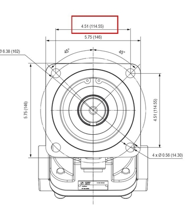 Xpi80 pompe à piston axiale haute pression pour camion 15-80 moteur radiale 240l/min 420*260*190mm