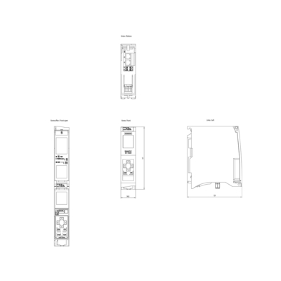 SIMATIC S7-1500 série CPU 1511-1 PN 6ES7511-1AK02-0AB0 Contrôleur industriel pour Siemens