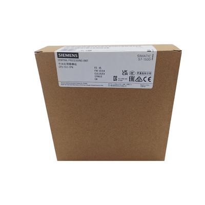 SIMATIC S7-1500 série CPU 1511-1 PN 6ES7511-1AK02-0AB0 Contrôleur industriel pour Siemens