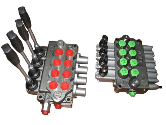 Contrôle manuel G3/8 &quot;Vallée de commande directionnelle à joystick monobloc hydraulique pour personnalisé