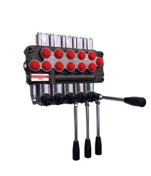 Contrôle manuel G3/8 &quot;Vallée de commande directionnelle à joystick monobloc hydraulique pour personnalisé