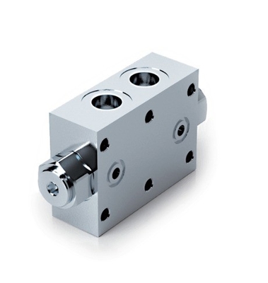 VBPDE3/8&quot;A en acier, soupape de freinage à pilote hydraulique pour verrouillage de bouteilles hydrauliques