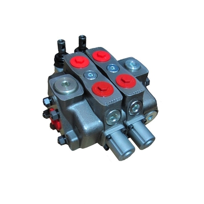 Valve de commande directionnelle 4 bobines 150L/min 315bar Contrôle hydraulique sectionnel