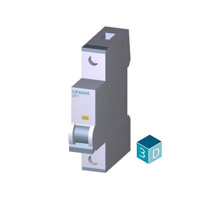 Disjoncteur miniature de la série 5SY6 230/400V 6kA 1 pôle C 20A 5SY61207CC pour Siemens