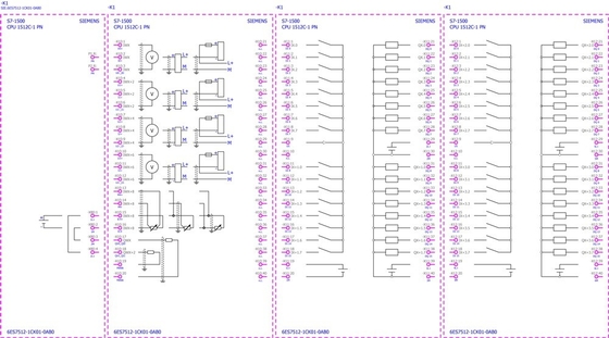 6ES7512-1CK01-0AB0 Module CPU pour le contrôle d'automatisation SIMATIC S7-1500