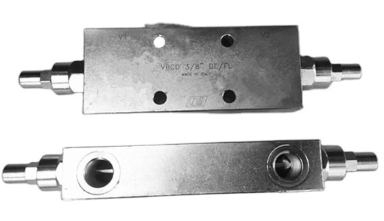 VBCD 3/8&quot; DE/FL Ventilateurs surcentrés Ventilateur de contre-équilibrage pour une pression maximale de 350 bar