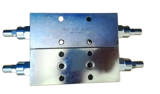Valve de contre-équilibrage VBCD 1/4&quot; DE/A pour une pression maximale de 350 bar