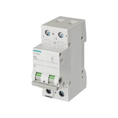 5TL12630 Déconnecteur de la série 5TL 5TL1 63A 2P 5TL1263-0 pour l'emballage d'origine de Siemens