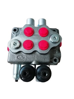 Structure du tube 80L/min Débit Vapeur directionnelle hydraulique 2 bobines Vapeurs de commande monobloc