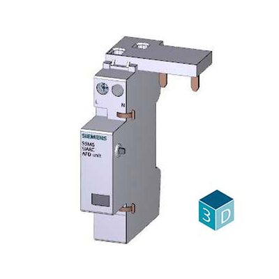 Bloc d'interrupteur de sécurité incendie AFDD 1-16A 230V pour les disjoncteurs Siemens 5SM6021-2