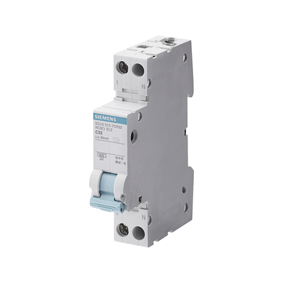 Disjoncteur de protection contre les courants résiduels compact 1P N type AC 30 mA 5SV9313-1CN25 pour Siemens