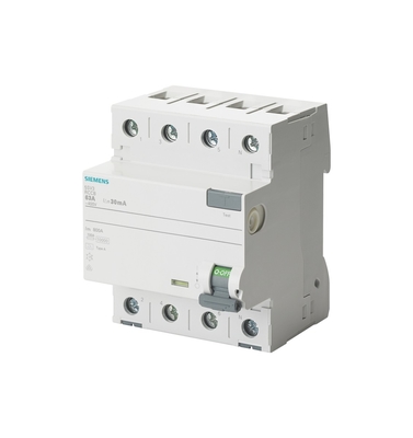 Siemens 5SV3646-6 Interface de communication des disjoncteurs à courant de fonctionnement résiduel