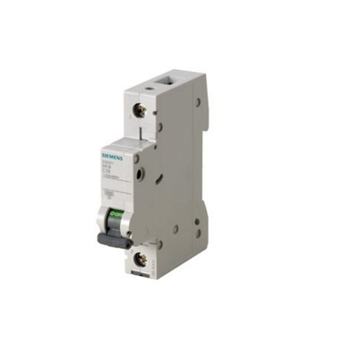 Siemens 5SN6110-7CN 230/400V 6kA disjoncteur à un pôle C 10 A Poids net kg 0,261 Kg