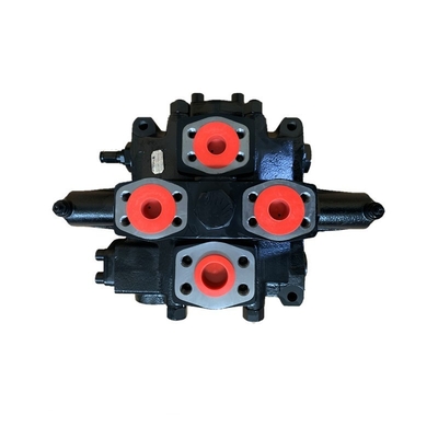 350L/min Structure du tube 2 bobines sectionnelles Ventilateurs de commande hydraulique pilote Pression 315bar