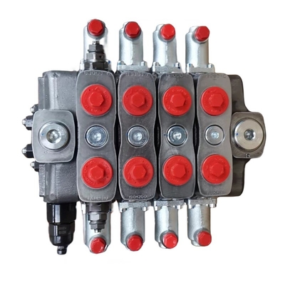 350L/min Structure du tube 2 bobines sectionnelles Ventilateurs de commande hydraulique pilote Pression 315bar