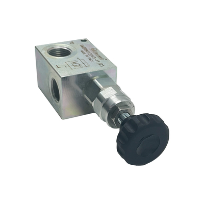 VMDR90120 soupape de régulation de la pression soupape de soulagement de type fileté avec une plage de 50 à 250 bar