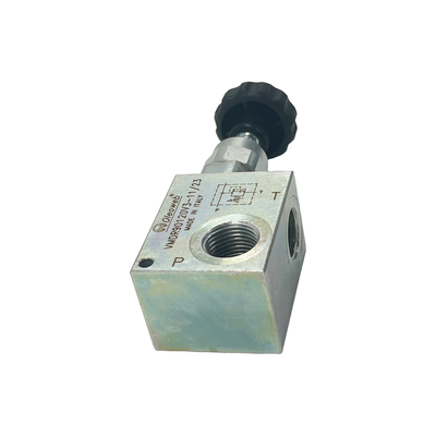 VMDR90120 soupape de régulation de la pression soupape de soulagement de type fileté avec une plage de 50 à 250 bar