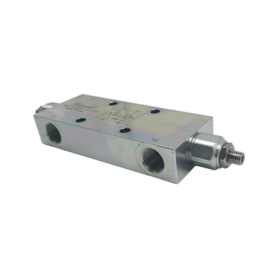 Valve d'équilibrage hydraulique pour cylindre VBCF1202S avec vanne centrale ouverte 243*59*29mm
