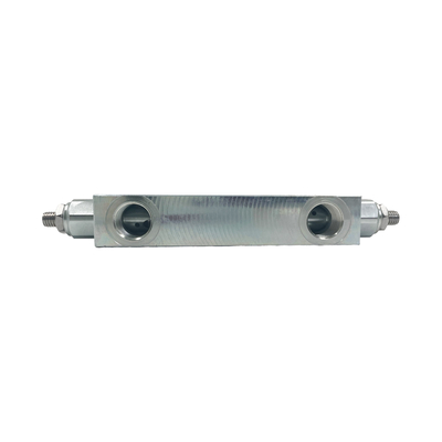 Valve d'équilibrage hydraulique pour cylindre VBCF1202S avec vanne centrale ouverte 243*59*29mm