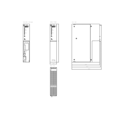 Contrôleur PLC programmable SIMATIC S7-400 PS 405 10A 6ES7405-0KA02-0AA0 pour le groupe Siemens